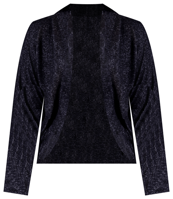 Plus Size Open Front Long Bolero Cardigan Sweater