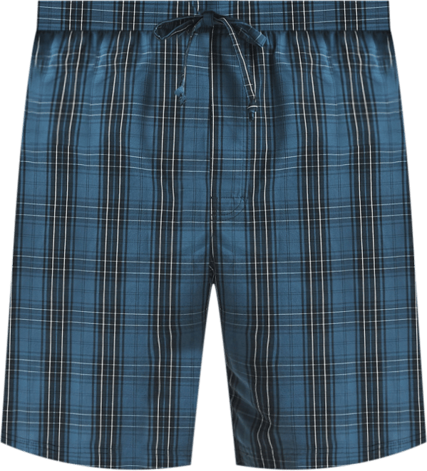 Men's Crafted Plaid Poplin Sleep Short