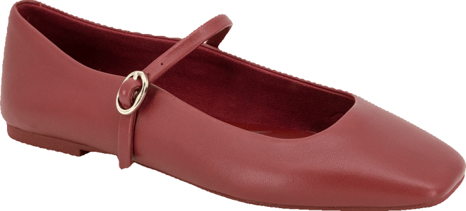 Women's Jasper Square Toe Ballet Flats