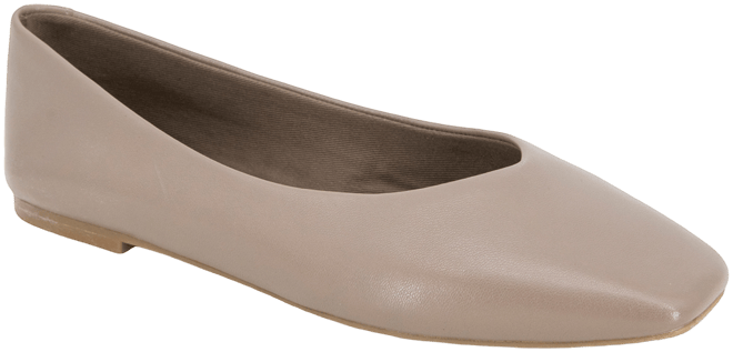 Women's Johanna Square Toe Ballet Flats