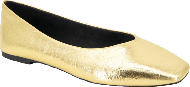 Women's Johanna Square Toe Ballet Flats