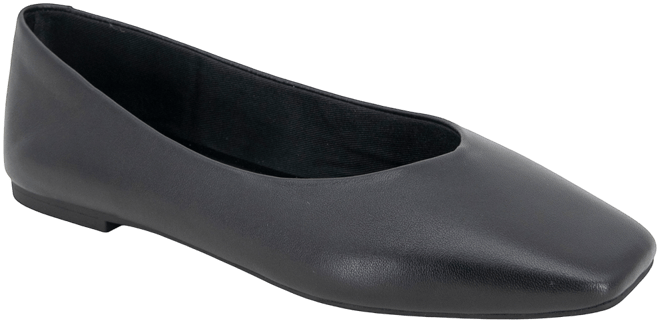 Women's Johanna Square Toe Ballet Flats