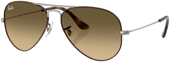 Unisex Sunglasses, Aviator Large Metal RB3025