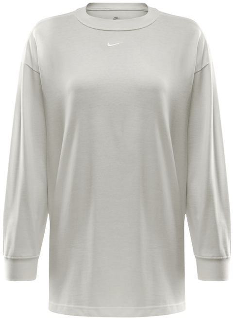 ナイキ スポーツウェア エッセンシャル ウィメンズ オーバーサイズド ロングスリーブ Tシャツ