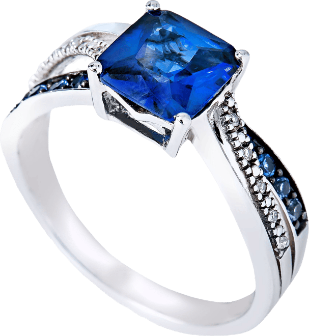 Women's Diamond Accent Ring in Sterling Silver