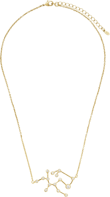 Women's When Stars Align Constellation Necklace in 14k Gold Plate