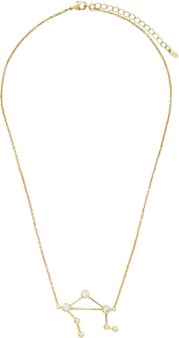 Women's When Stars Align Constellation Necklace in 14k Gold Plate
