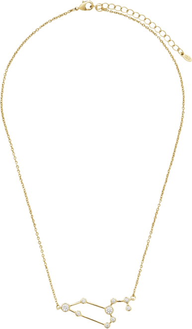 Women's When Stars Align Constellation Necklace in 14k Gold Plate