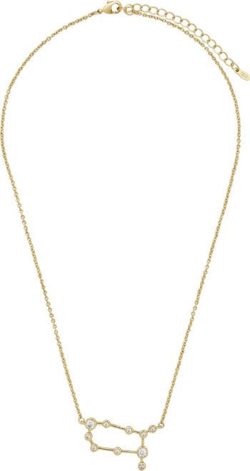 Women's When Stars Align Constellation Necklace in 14k Gold Plate