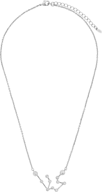 Women's When Stars Align Constellation Necklace in Silver Plated
