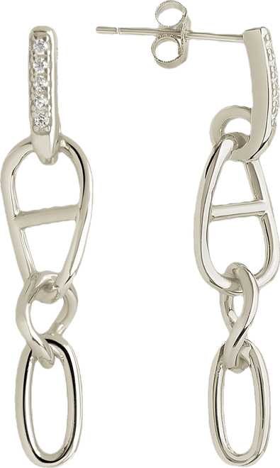 Women's Chicago Dangle Stud Earrings