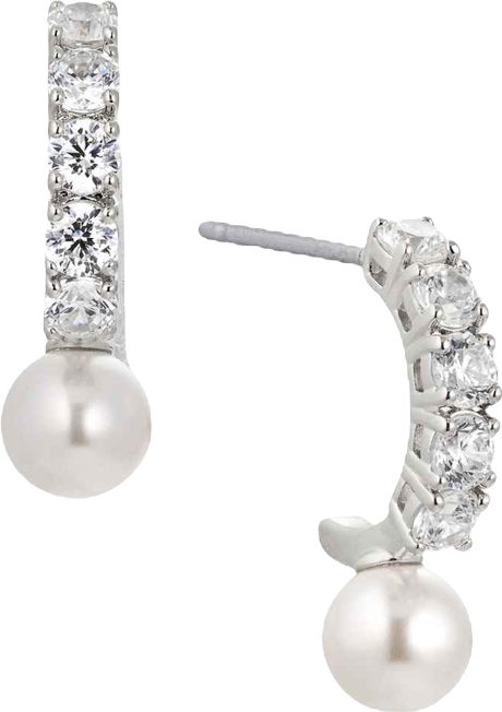 Women's J Hoop Earring, Created for Macy's