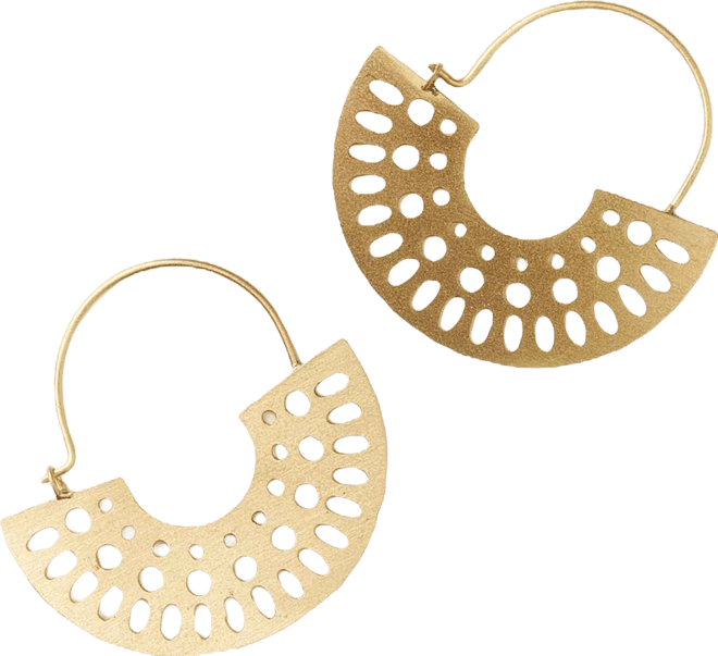 Women's Abhaya Hoop Earrings