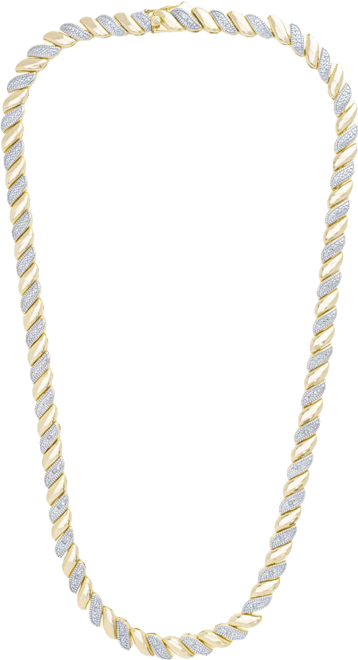 Women's Diamond Accent San Marco Necklace