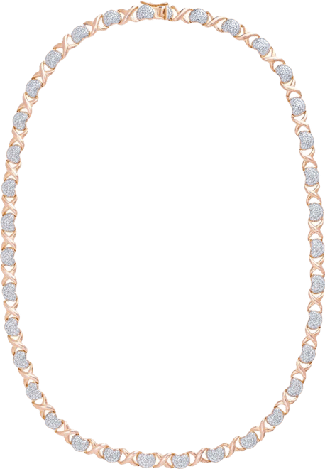 Women's Diamond Accent Heart Necklace