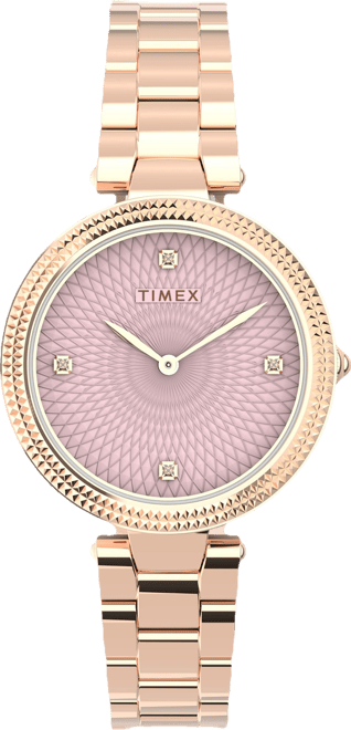 Women's City Rose Gold-Tone Low Lead Brass Bracelet Watch 32mm