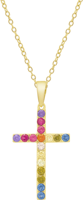 Women's Rainbow Pendant Necklace