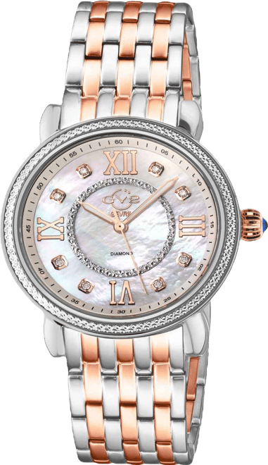 Women's Marsala Swiss Quartz Two-Tone Stainless Steel Bracelet Watch 37mm