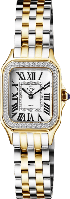 Women's Milan Swiss Quartz Two-Tone Stainless Steel Bracelet Watch 27.5mm
