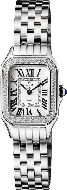 Women's Milan Swiss Quartz Silver-Tone Stainless Steel Bracelet Watch 27.5mm