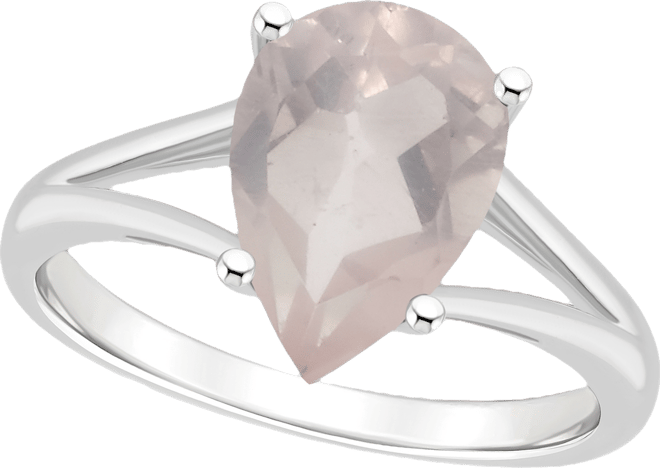 Women's Rose Quartz (2-3/4 ct.t.w.) Ring in Sterling Silver