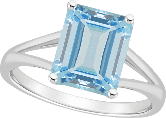 Women's Sky Blue Topaz (4-1/4 ct.t.w.) Ring in Sterling Silver
