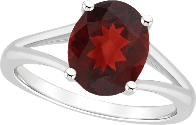 Women's Garnet (3-1/10 ct.t.w.) Ring in Sterling Silver
