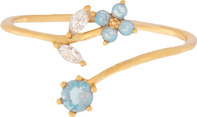 Women's Wandering Blossom Adjustable Ring