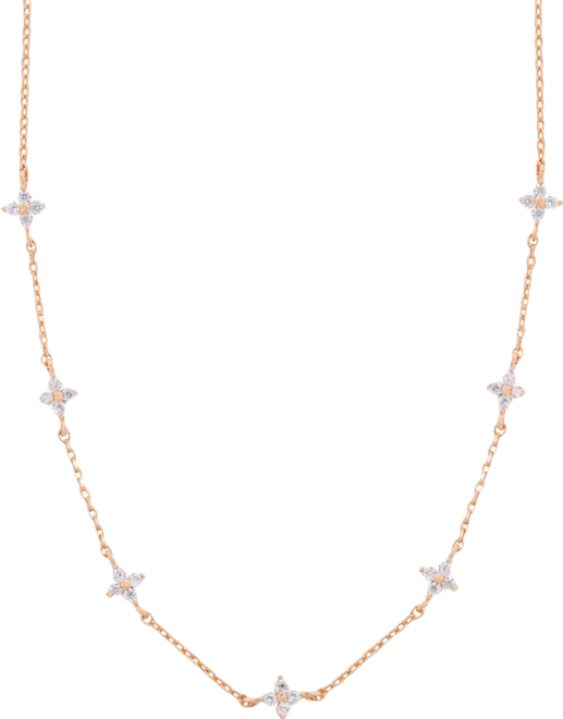 Women's Shimmer Blossom Necklace