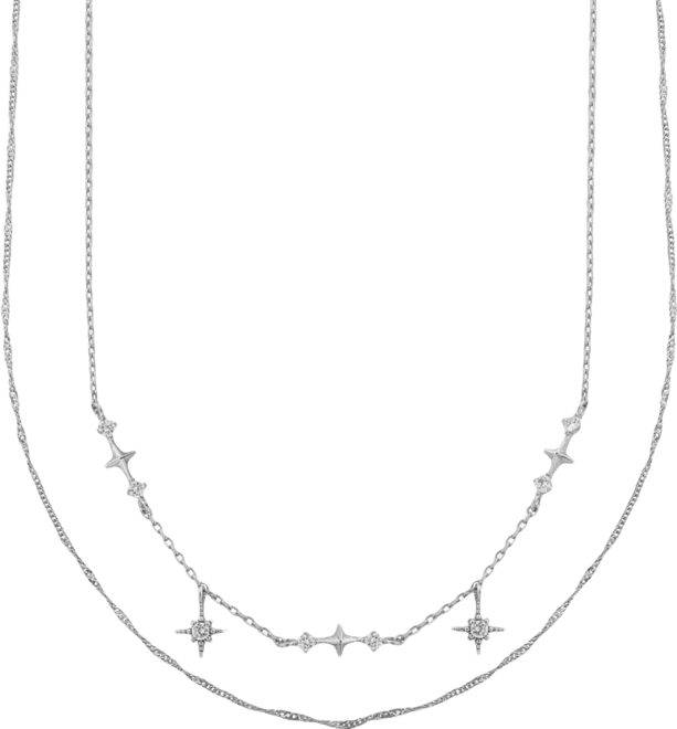 Women's Wandering Stars Necklace