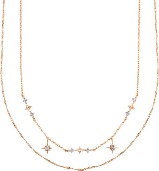 Women's Wandering Stars Necklace