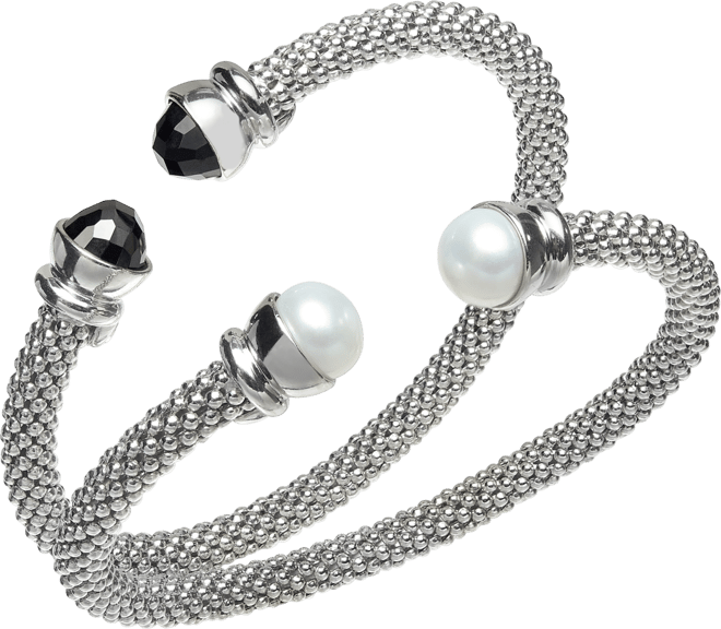 2-Pc. Set Cultured Freshwater Pearl (8 1/4
