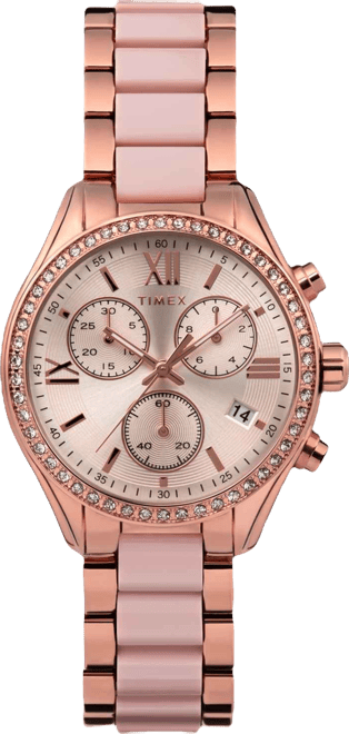 Women's Quartz Analog Premium Dress Alloy Rose Gold Watch 38mm