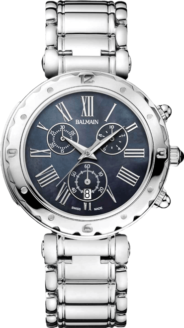 Women's Swiss Chronograph ia Stainless Steel Bracelet Watch 38mm