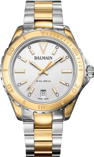 Women's Swiss Ophrys Two-Tone Stainless Steel Bracelet Watch 39mm