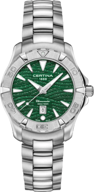 Women's Swiss Ds Action Stainless Steel Bracelet Watch 34mm