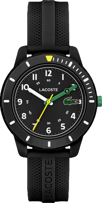 Mini Tennis Black Silicone Strap Watch 34mm