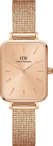 Women's Quadro Unitone Rose Gold-Tone Stainless Steel Watch 20 x 26mm