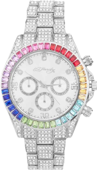 Women's Quartz Silver-Tone Alloy Bracelet Watch 40mm