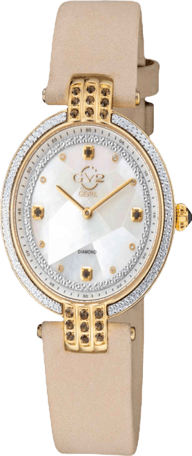 Women's Matera Ivory Leather Watch 35mm