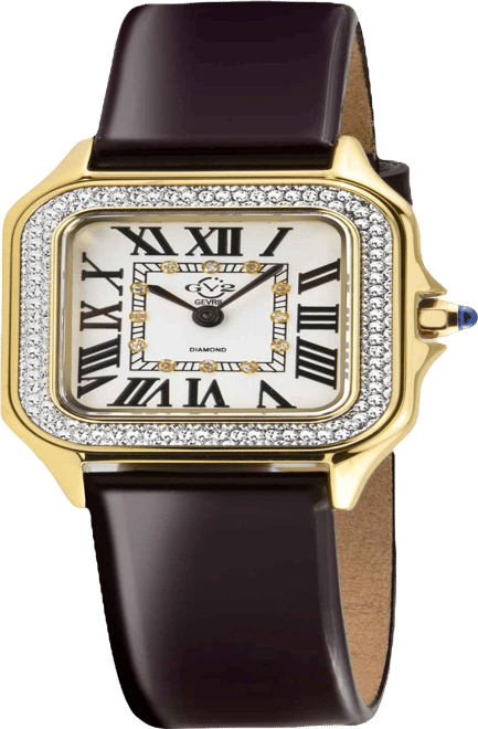 Women's Milan Brown Leather Watch 27.5mm