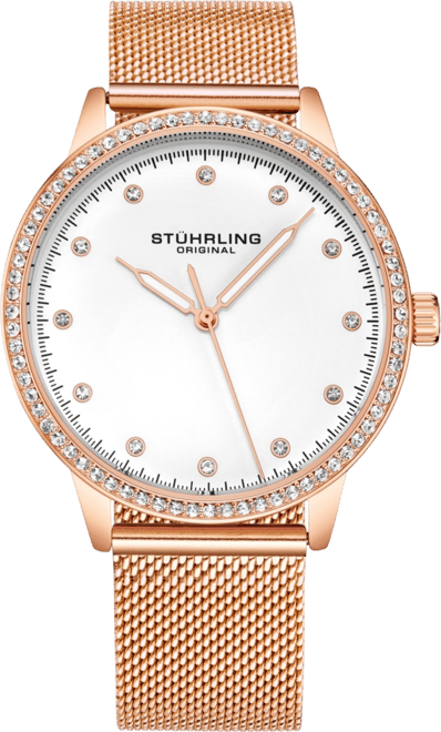 Women's 3904 Quartz 38mm Fashion Mesh Band Watch