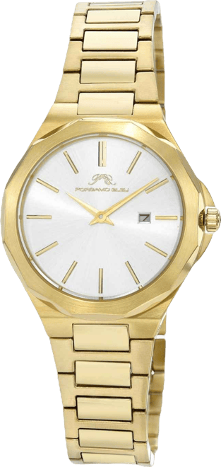 Victoria Stainless Steel Gold Tone Women's Watch 1241BVIS