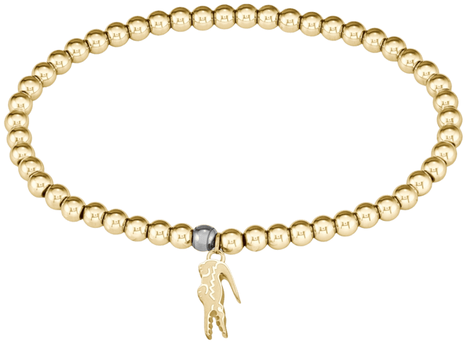 Two-Tone Obre Beaded Charm Bracelet