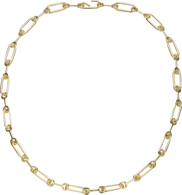 Gigi Girl Elegant Teens/Young Adults 14K Gold Plated Chain Necklace