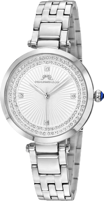 Natalie Stainless Steel Silver Tone Women's Watch