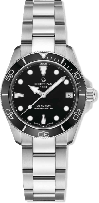 Women's Swiss Automatic Ds Action Stainless Steel Bracelet Watch 35mm