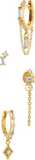 Crystal Golden Era Earring Set
