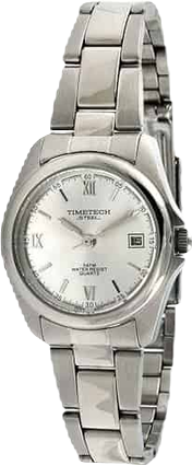 Women's Stainless Steel Silver Dial Bracelet Watch