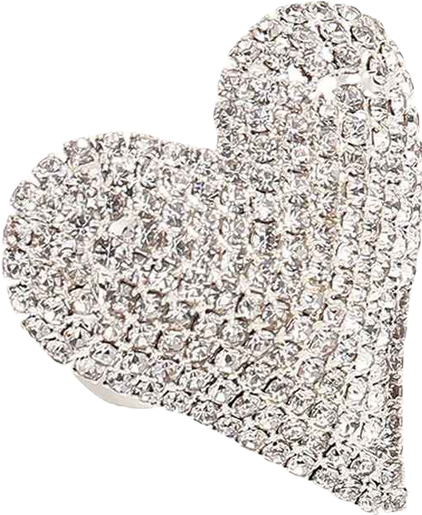 Women's Heart Cocktail Ring